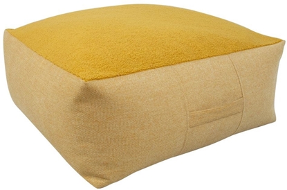 Изображение Pufas Home4You Lamb Bag, 80x80x30 cm, geltonas