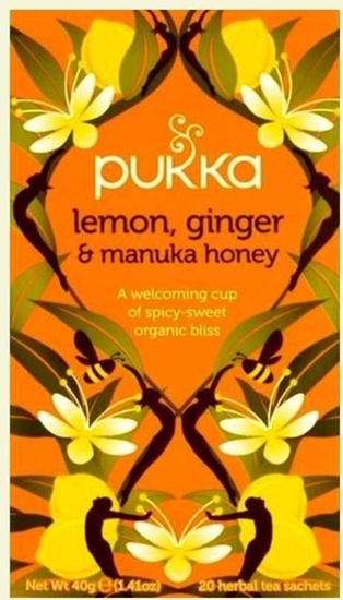 Picture of Pukka Herbata Organic Lemon Ginger & Manuka Honey 20 saszetek