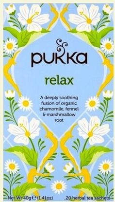 Attēls no Pukka Herbata Organic Relax 20 saszetek