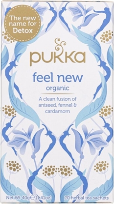 Attēls no Pukka Herbs Pukka Herbata Feel New Detoksykujca - 20 saszetek