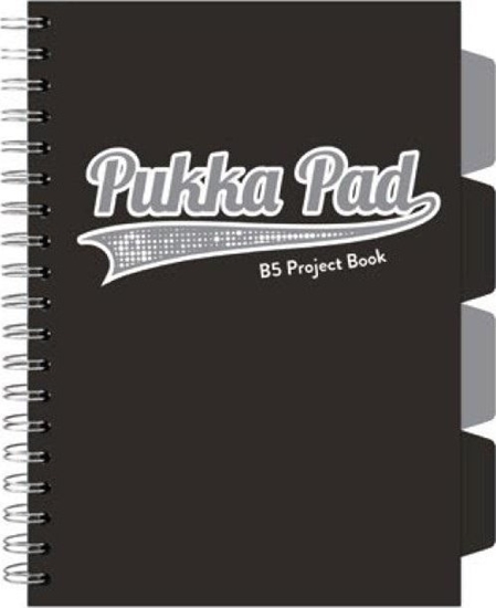 Picture of Pukka Pad Project Book Black B5/100K kratka czarny (3szt)