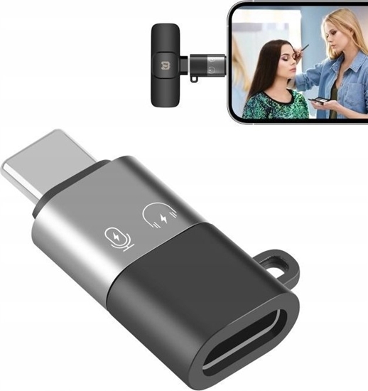 Picture of Puluz Adapter Przejciówka Redukcja Z Usb-c Usb Type-c Na  Iphone Lightning 8 Pin / Pu657b