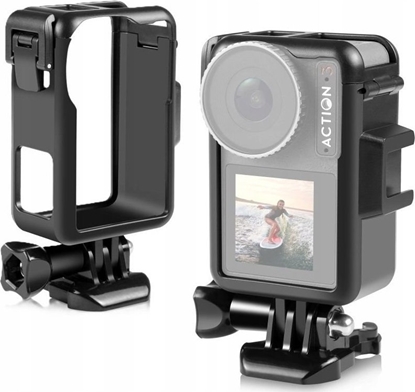Attēls no Puluz Ramka Obudowa Frame Mount Uchwyt Statyw GoPro + ISO do DJI Osmo Action 3 / 4 / PU883B