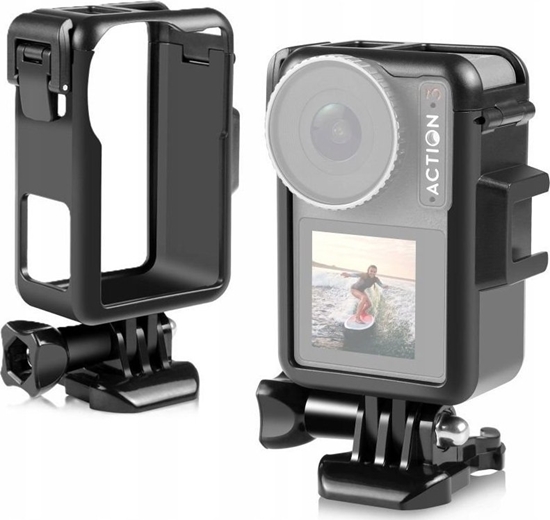 Picture of Puluz Ramka Obudowa Frame Mount Uchwyt Statyw GoPro + ISO do DJI Osmo Action 3 / 4 / PU883B