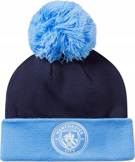 Изображение Puma Czapka Puma Manchester City Pom Pom Beanie 025613-03