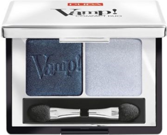 Picture of Pupa Vamp! Compact Duo Eyeshadow Podwójne cienie do powiek 012 Magnetic Blue 2,2g