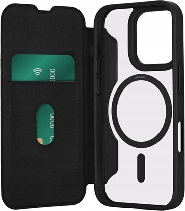 Attēls no Puro Book Mag Case iPhone 16 Pro Max black