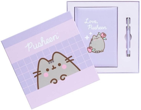 Picture of Pusheen - Zestaw notatnik A5 + dugopis z kolekcji Moments
