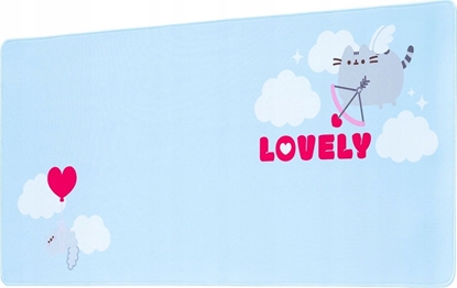 Attēls no Pusheen Pusheen - Mata gamingowa / na biurko XXL z kolekcji Purrfect Love (80 x 35 cm)