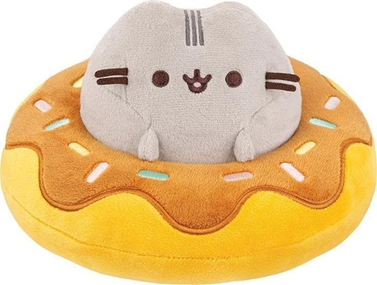 Изображение Pusheen Pusheen - Pluszowa maskotka Pusheen w czekoladowym pczku 21 x 13 cm