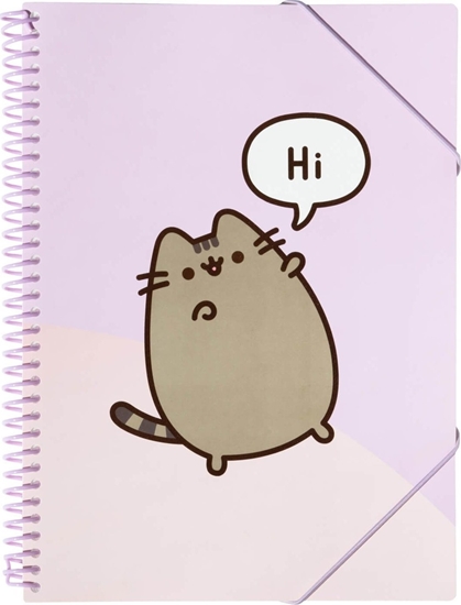 Picture of Pusheen Pusheen - Skoroszyt A4 z gumk + 30 przezroczystych koszulek