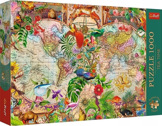 Picture of PUZZLE 1000 PremPlus TeaTime Antyczna mapa...12077