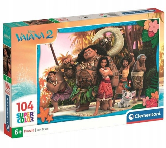 Изображение Clementoni Puzzle SuperColor Vaiana 2 104 elementy (25786)