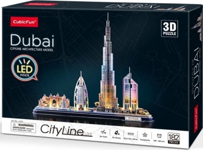 Attēls no PUZZLE 3D LED DUBAI - L523H