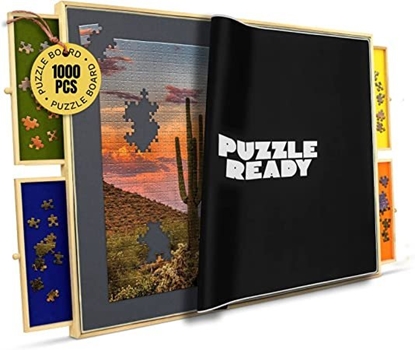 Picture of Puzzle Ready - Wooden puzzle board, 1000 pieces