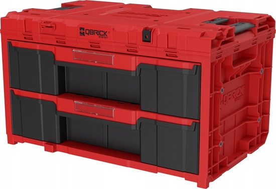 Picture of Qbrick SKRZYNKA NARZÄDZIOWA QBRICK ONE DRAWER 2 TOOLBOX 2.0 RED