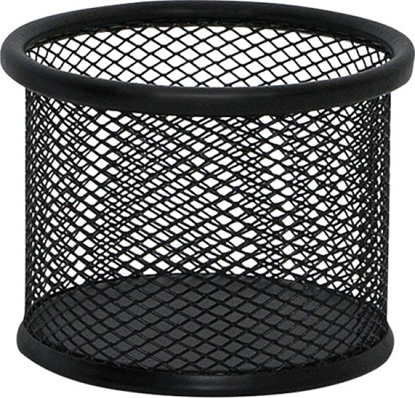 Attēls no Q-Connect PRZYBORNIK NA BIURKO 90 X 68 MM METALOWY CZARNY Q-CONNECT