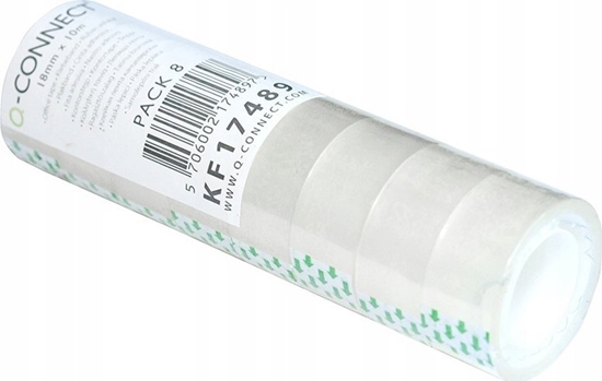 Изображение Q-Connect Tama biurowa Q-CONNECT, 18mm, 10m, 8szt.