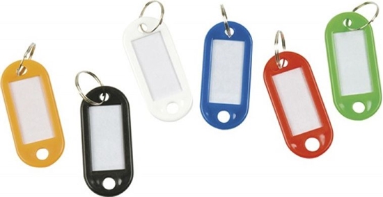 Picture of Q-Connect Zawieszki na klucze Q-CONNECT, 50x22mm, 100szt., óte