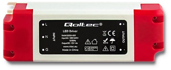Изображение Qoltec Zasilacz LED Driver 48W 4A (50934)