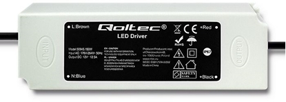 Изображение Qoltec Zasilacz LED Driver IP67 150W 12.5A (50945)