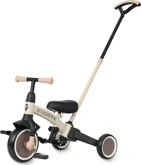 Picture of Qplay Rowerek Trójkoowy Stager 3w1 Brown