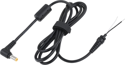 Изображение Quer Wtyk ktowy 5,5/2,5 (18,5V/3,8A) sieciowy z kablem do montau Rebel