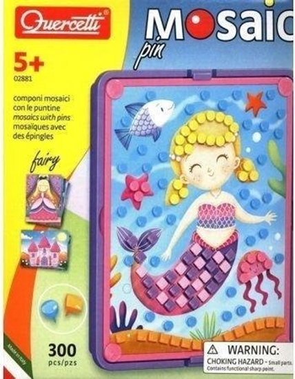 Picture of Quercetti QUERCETTI MOSAIC PIN MOZAIKA SYRENKA
