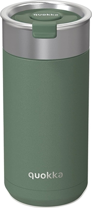 Attēls no Quokka Quokka Boost Coffee Tumbler - Kubek termiczny ze stali nierdzewnej z zaparzaczem 400 ml (Pine)