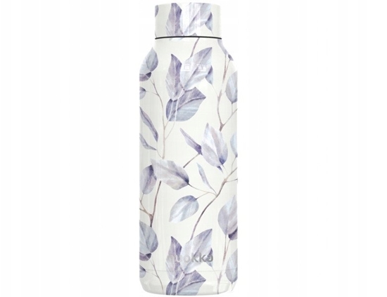 Изображение Quokka Solid - Butelka termiczna ze stali nierdzewnej 510 ml (Gray Bouquet)