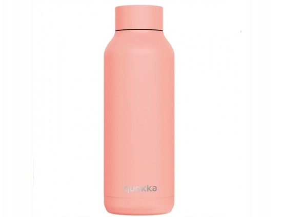 Изображение Quokka Solid - Butelka termiczna ze stali nierdzewnej 510 ml (Pastel Peach)