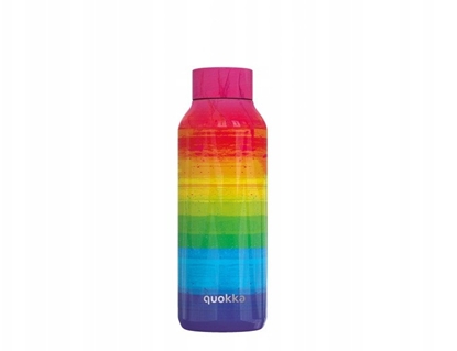 Picture of Quokka Solid - Butelka termiczna ze stali nierdzewnej 510 ml (Rainbow)