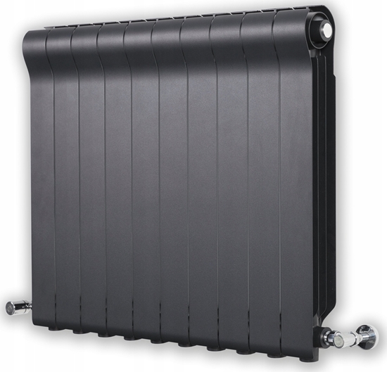 Picture of RADIATORI Grzejnik aluminiowy Ottimo 500*10 grafit (DWZ)