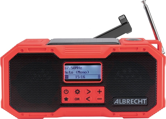 Picture of Radio Albrecht Albrecht DR 112 DAB+/UKW Outdoor Kurbelradio