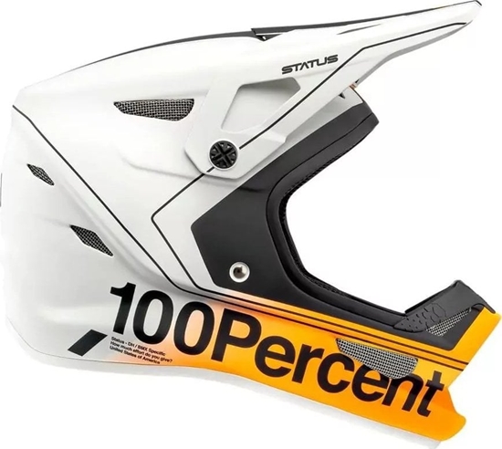 Picture of 100% Kask full face 100% STATUS DH/BMX Helmet Carby Silver roz. XS (53-54 cm) (NEW)