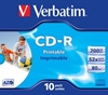 Picture of 1x10 Verbatim Data Life Plus JC CD-R 80 / 700MB, 52x, printable
