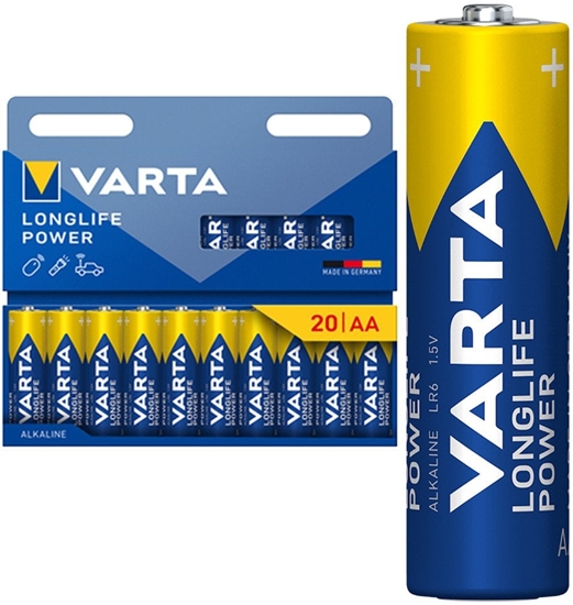 Picture of 1x20 Varta Longlife Power Mignon AA LR 6              04906121720