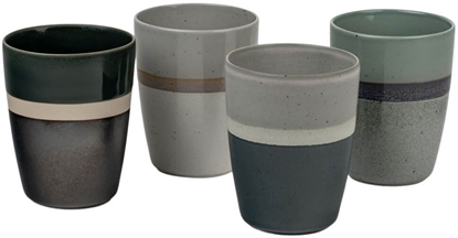 Attēls no 1x4 Bredemeijer Mugs Sven  200ml Mugs Stoneware Stripes 147080