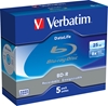 Изображение 1x5 Verbatim BD-R Blu-Ray 25GB 6x Speed Datalife No-ID Jewel
