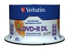 Изображение 1x50 Verbatim DVD+R DL wide pr. 8x Speed, 8,5GB Life Series