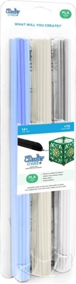 Attēls no 3Doodler Filament PLA Zestaw kolorów (PL-CLEAR-75)