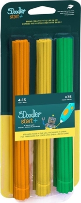 Attēls no 3Doodler Filament Start, 2.5mm, 75szt., 3 kolory, 3DS-ECO-MIX2-75