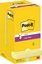 Picture of 3M 3M Z-Notes, Square, Yellow, Paper, 76 mm, 76 mm, 90 sheets