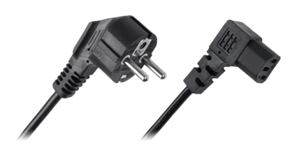 Picture of 3m leņķveida strāvas kabelis datoram