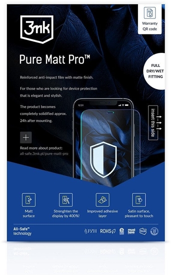 Picture of 3MK 3mk All-Safe - AIO fólie Pure Matt Pro Tablet Full Wet Fitting, 5 ks