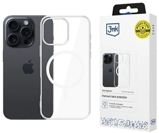 Picture of 3MK Etui Clear MagCase do Apple iPhone 16 Pro