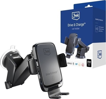 Изображение 3MK Uchwyt zaciskowy do samochodu Drive & Charge