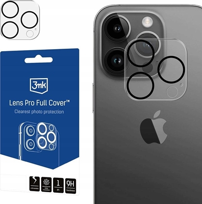 Attēls no 3MK 3mk Lens Pro Full Cover do Apple iPhone 13 Pro/13 Pro Max