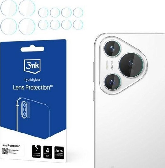 Picture of 3MK 3Mk Lens Protect Huawei Pura 70 Pro /70 Pro+ Ochrona Na Obiektyw Aparatu 4Szt