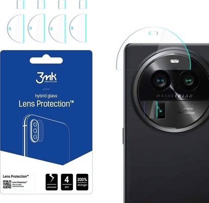 Attēls no 3MK 3MK Lens Protect Oppo Find X6 Pro Ochrona na obiektyw aparatu 4szt